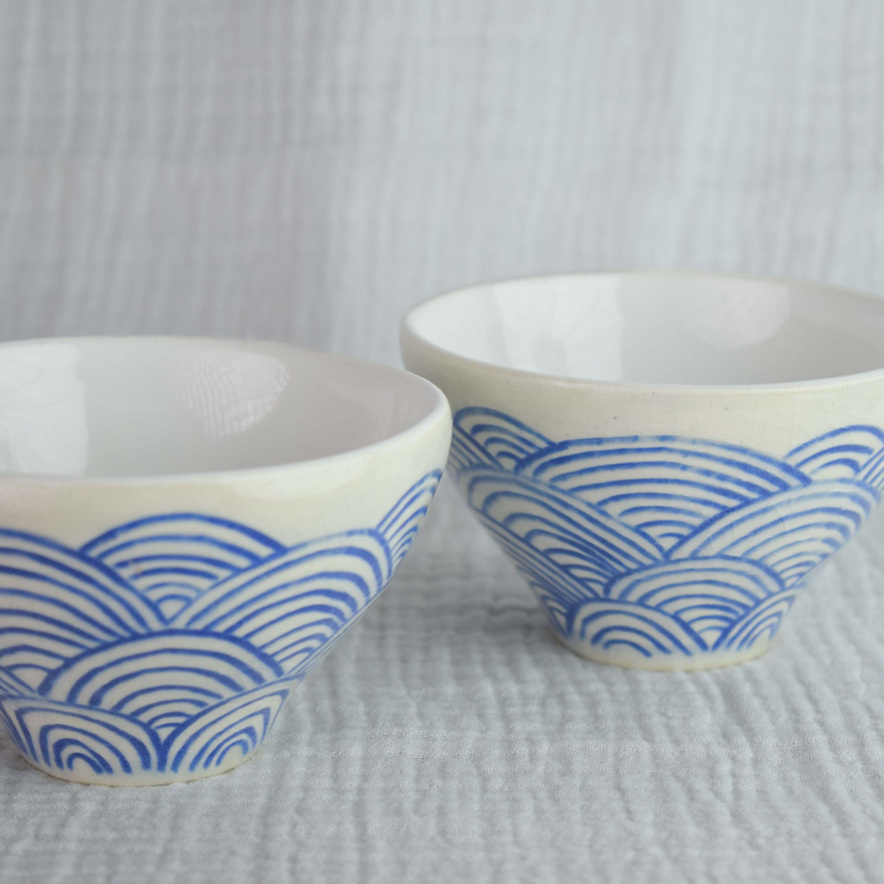 SEIGAIHA WAVE PAIR - Image 2