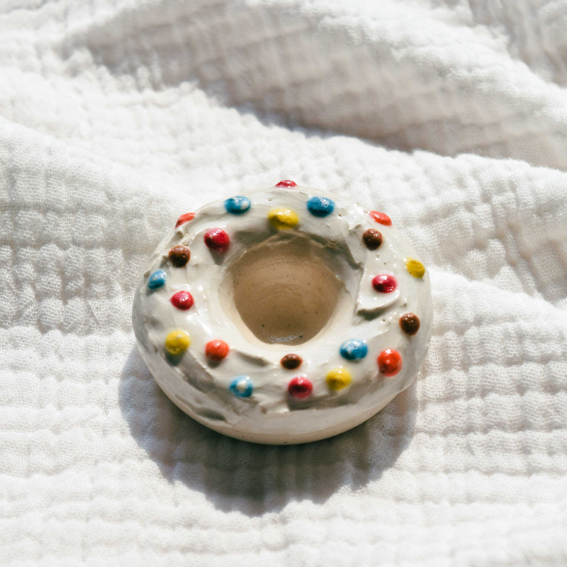 DONUT CANDLE HOLDER / MAGNET (SET OF 3) - Image 2
