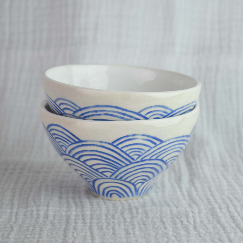 SEIGAIHA WAVE PAIR
